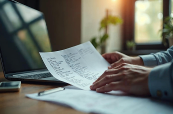 Startup founder comparing potential owner-listed domain names for a new brand